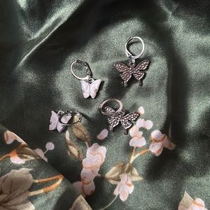 Butterfly Earrings (2 pack)